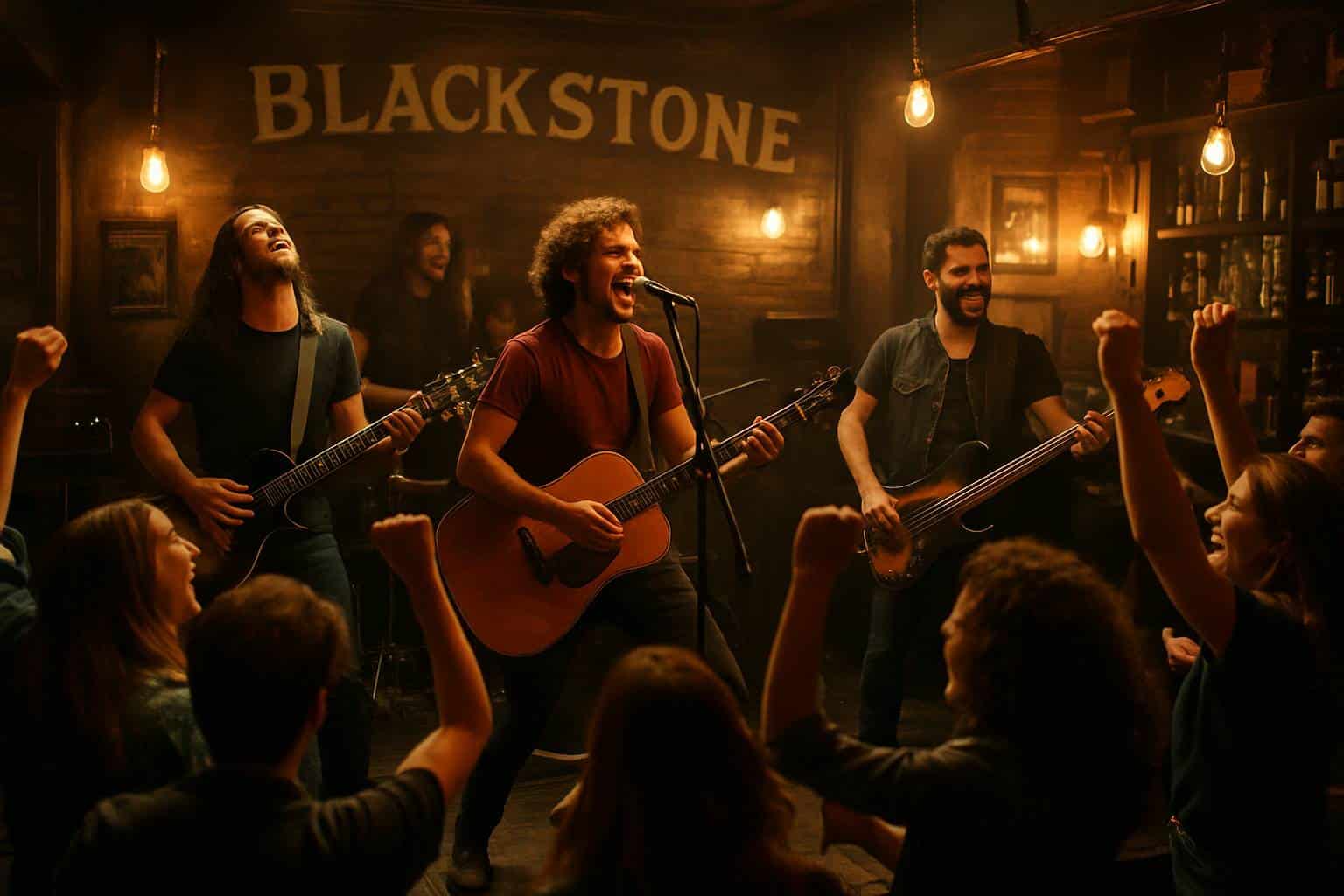Quand le groupe local a fait vibrer notre pub jusqu’au petit matin : récit d’un concert inoubliable