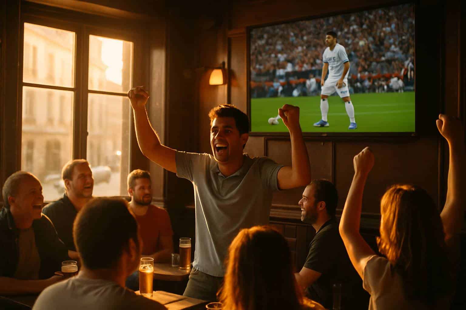 Quand un coup franc légendaire a créé des souvenirs gravés au pub de marseille