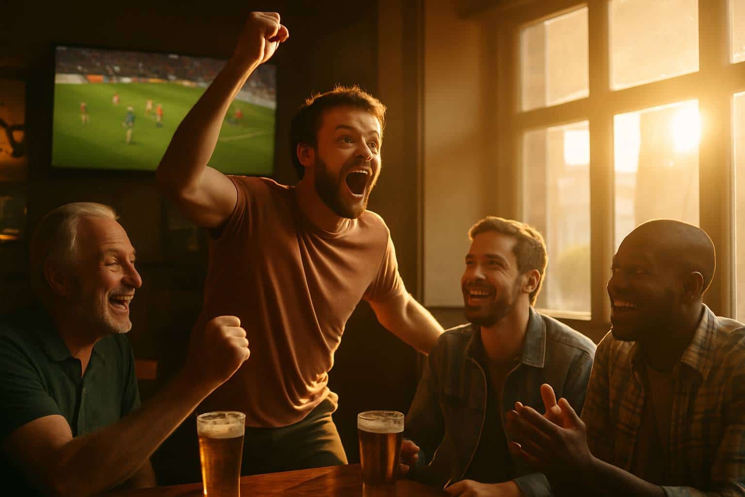 Le jour où un supporter inconnu a sauvé l’ambiance d’un match crucial au pub