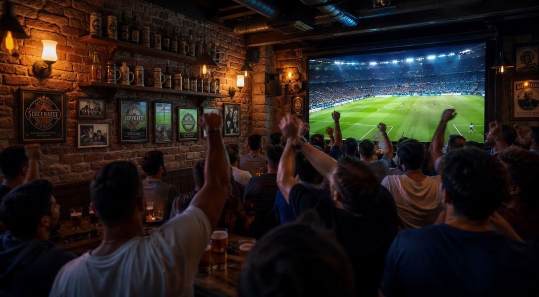 Où vibrer pour chaque match de foot à marseille : le black stone en première ligne